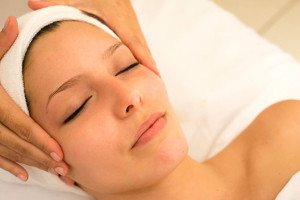Massage therapy woman